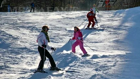 Zapada de pana la 80 de centimetri pe partiile de pe Valea Prahovei