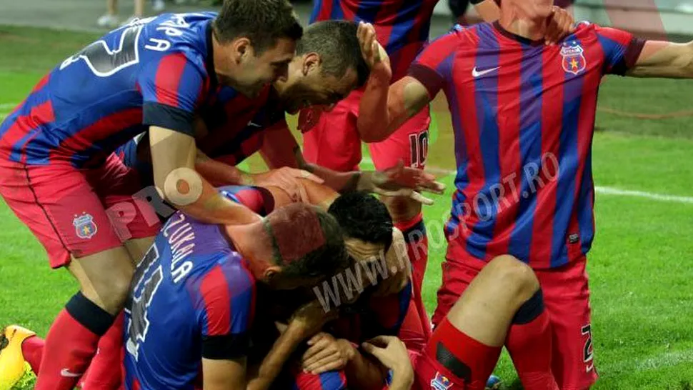 Liga Campionilor: Steaua a învins Vardar cu scorul de 3-0