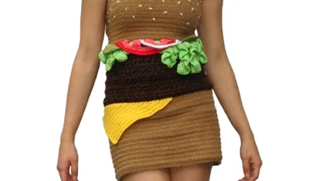 Rochia hamburger, un produs al barbatilor gurmanzi!?