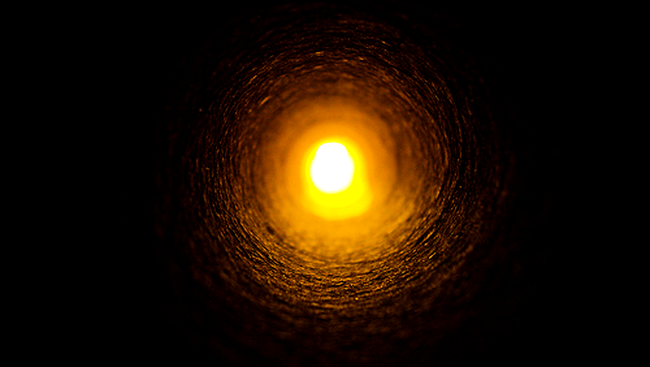 Luminita de la capatul tunelului