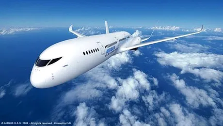 Avionul viitorului este transparent, nu are coada si apare abia in anul 2030!