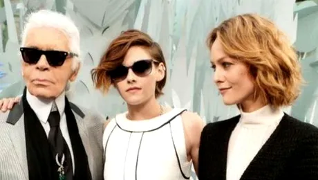 Kristen Stewart şi Vanessa Paradis în noua campanie Chanel (FOTO)