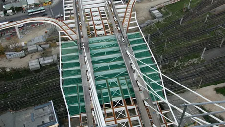 POZA ZILEI: Pasajul Basarab… vazut de sus!