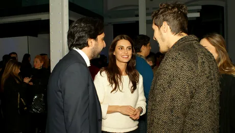 Catrinel Menghia şi-a lansat o colecţie de genţi la Roma