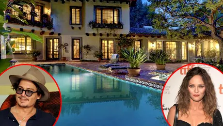 Johnny Depp i-a cumpărat o vilă actriței Vanessa Paradis