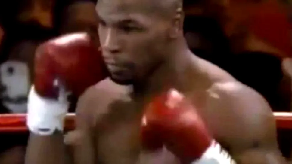VIDEO: Obiectul misterios care apare în acest clip video cu Mike Tyson din 1995