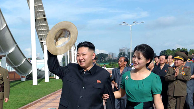 Kim Jong-un si sotia