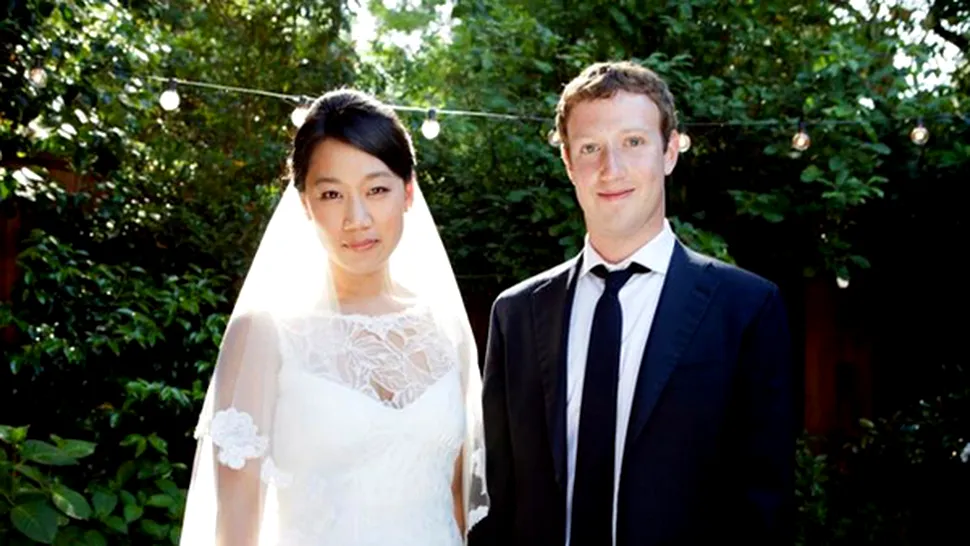 Mark Zuckerberg, fondatorul Facebook, s-a căsătorit