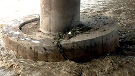 Infrastructura CFR a fost luata de ape