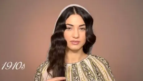 100 de ani de frumuseţe! Cum a evoluat stilul româncelor din 1910 până în zilele noastre VIDEO