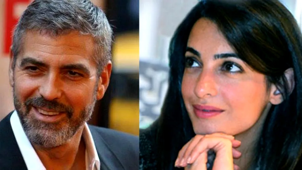 George Clooney s-a logodit cu o avocată britanică