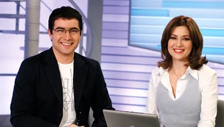 Amalia Enache şi Cristian Leonte la Ştirile nopţii