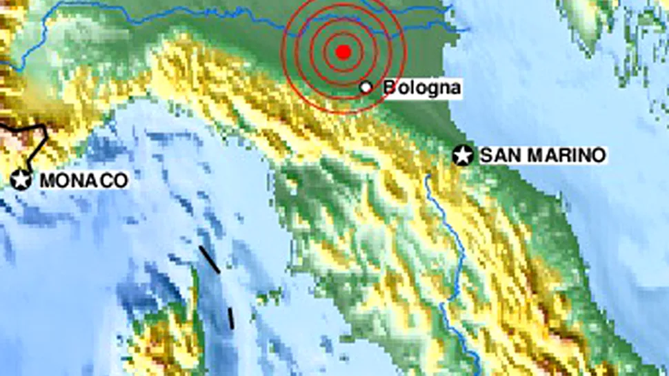 Italia, zguduită de un cutremur de 5,9 grade pe scara Richter