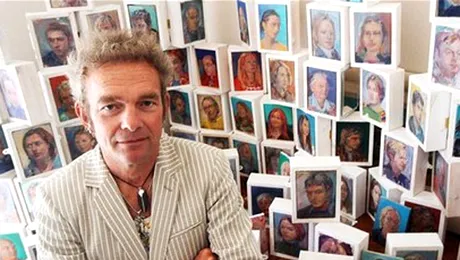 Vis îndrăzneț: vrea să facă portretele tuturor locuitorilor din orașul său