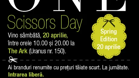 Se deschide târgul The ONE Scissors Day!