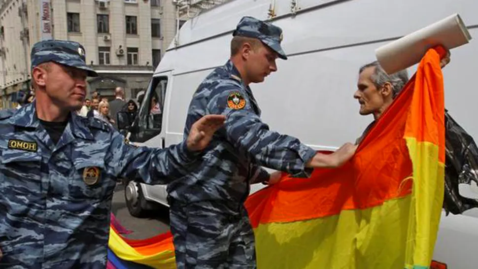 Paradele gay, interzise la Moscova pentru următorii 100 de ani