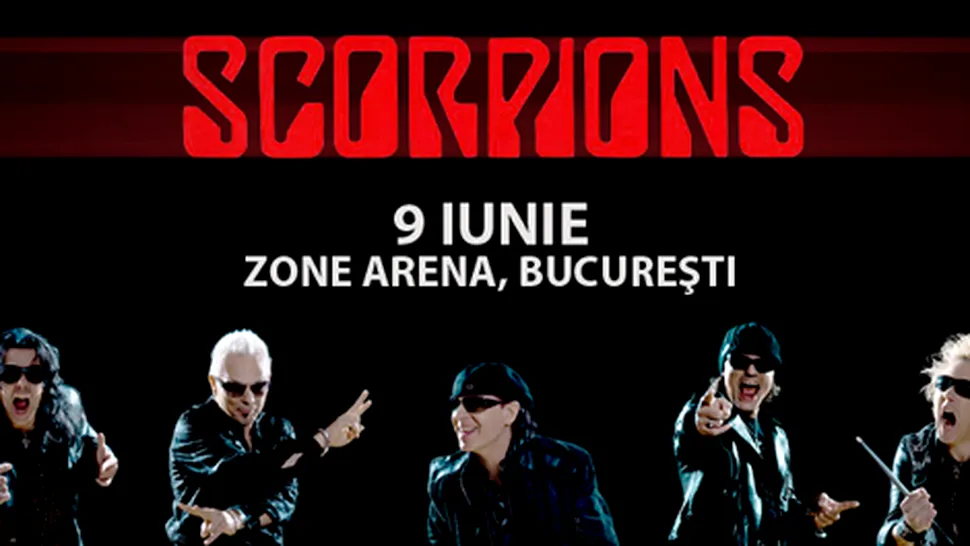 Bilete la pret redus pentru concertul Scorpions