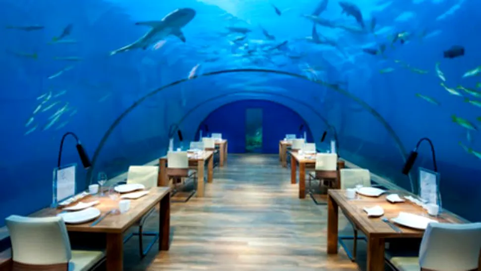 7 restaurante sub apă din jurul lumii