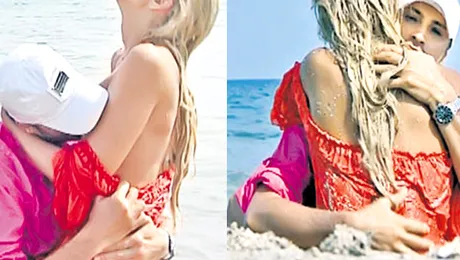 Catalin Botezatu, amor nebun la malul marii alaturi de o blonda