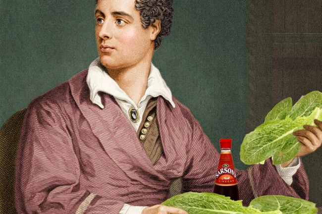 Lordul Byron era obsegat de aspectul său