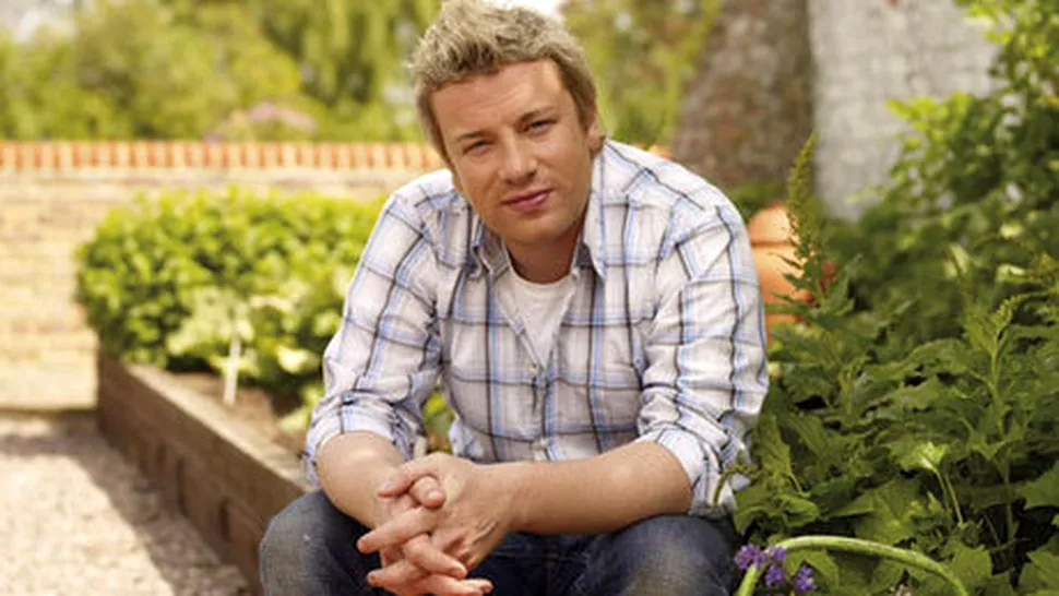 Jamie Oliver, un bucatar bogat in vremuri sarace