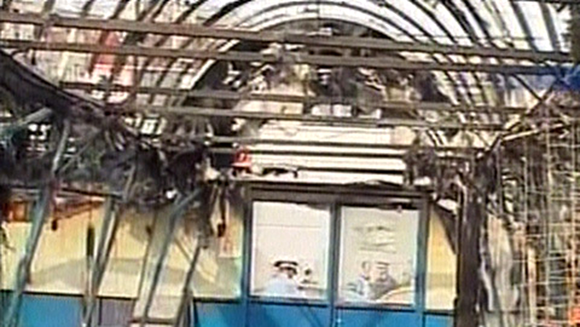 Ce-a ramas dupa incendiul din Piata Crangasi