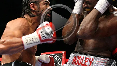 Blat pe fata la meciul Haye-Harrison (Video)