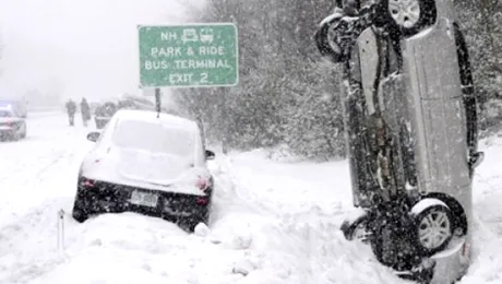 Vezi cum i-a afectat furtuna de zapada pe americani! (Poze)