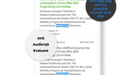 Prima aplicaţie pentru mobil pe piaţa românească de monitorizare media, lansată