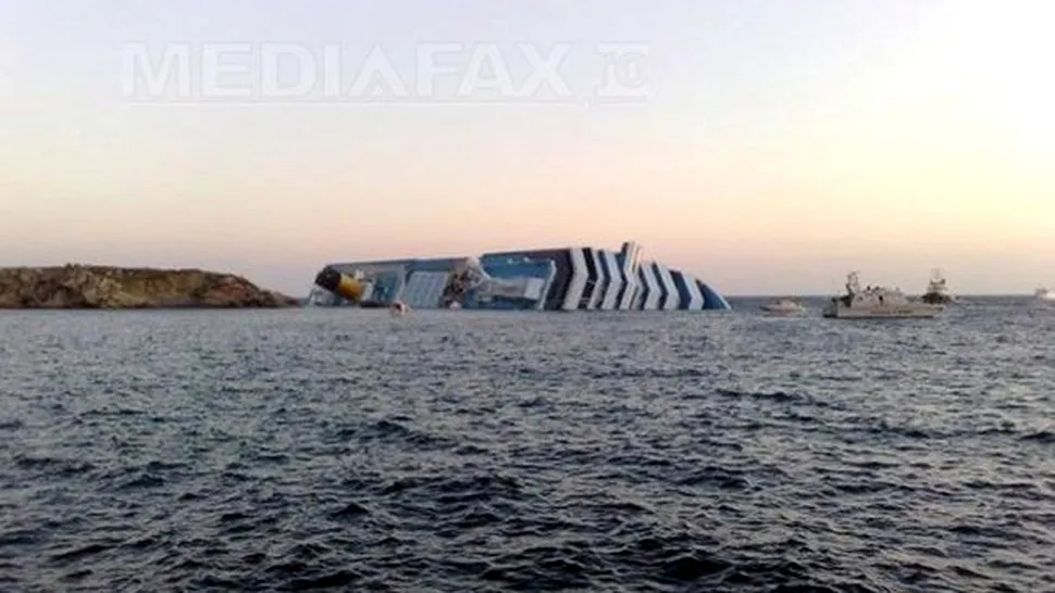 O nava de croaziera italiana cu peste 4.000 de pasageri a naufragiat