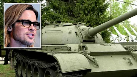 Brad Pitt si-a cumparat… tanc!