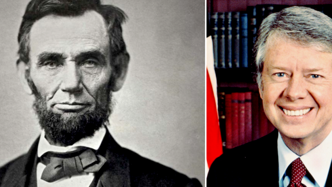 A fost înrudit cu președinții Jimmy Carter și Abraham Lincoln