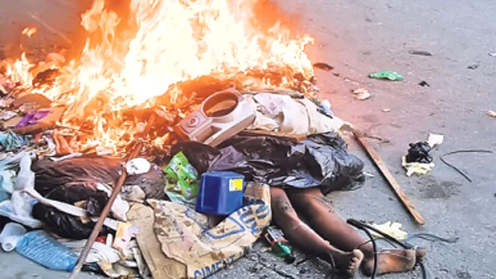 Talharii din Haiti sunt arsi de vii pentru furturi