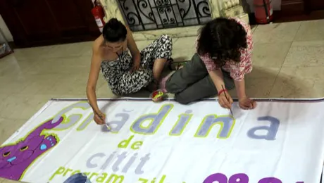 „Grădina de citit” de la Biblioteca Metropolitană București