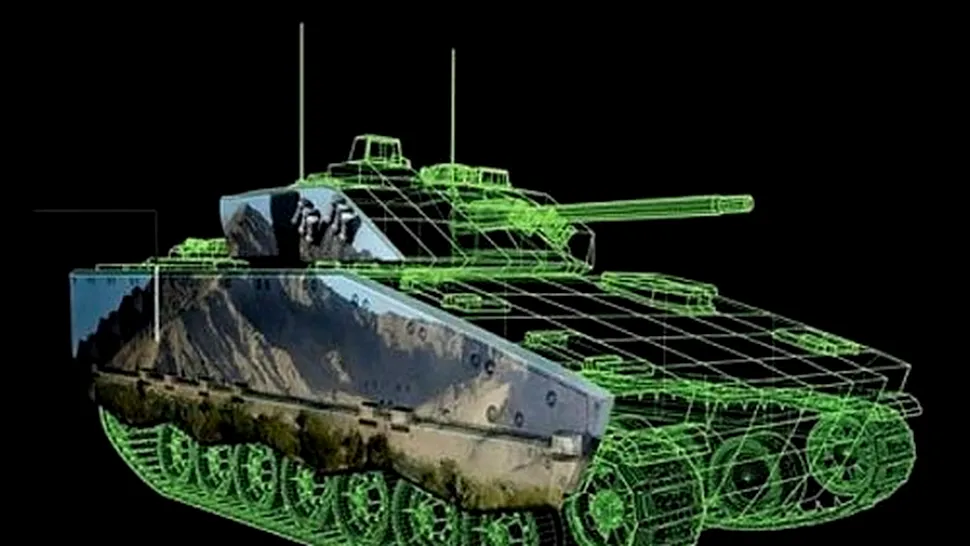 Tancuri invizibile, cu ajutorul cernelei electronice