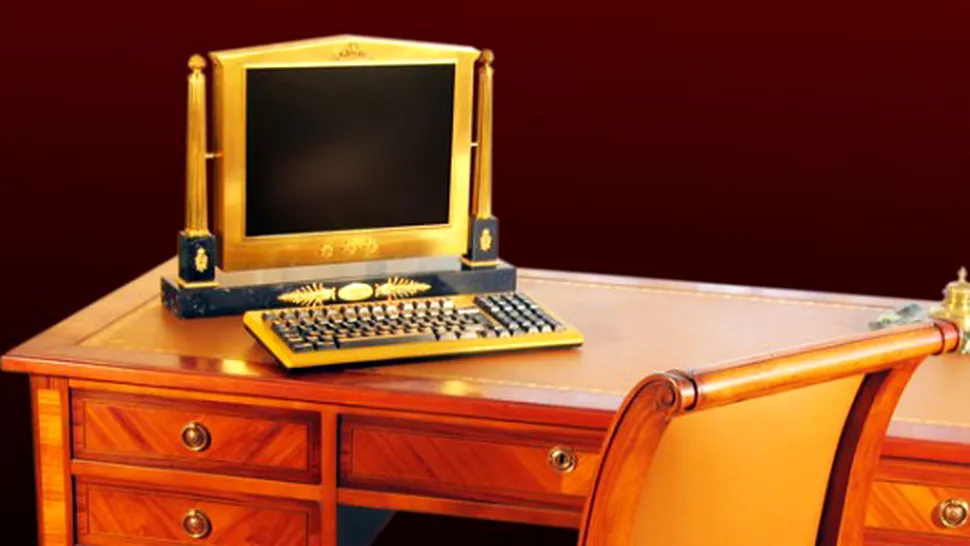 Computere din aur, create de un designer român