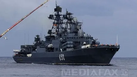 Rusia și China au efectuat manevre navale comune