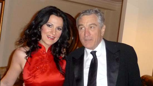 Angela Gheorghiu si Robert de Niro