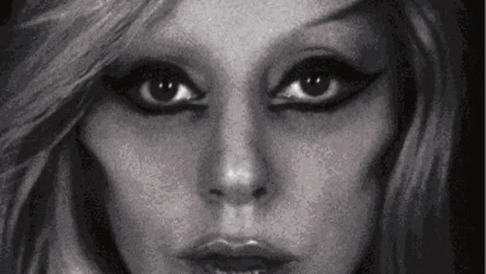 Lady Gaga, fotografie socanta pentru promovarea 