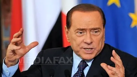 Berlusconi despre Italia: „Ma duc din aceasta tara de rahat”