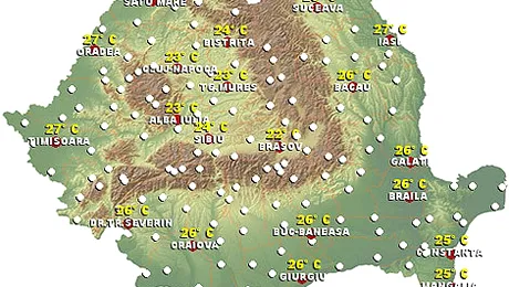 Vremea Apropo.ro: Bucurestenii vor mai avea cateva zile caniculare, dar e bine la munte si la mare!