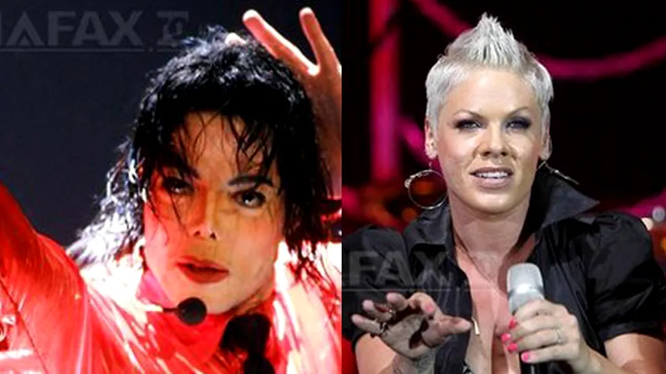 Michael Jackson si Pink, cei mai buni artisti solo din toate timpurile