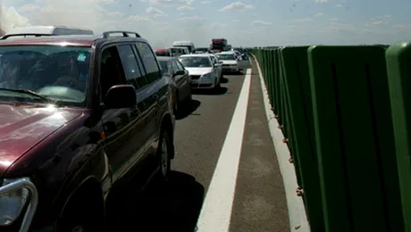 Accident cu risc de explozie pe Autostrada Soarelui (VIDEO)