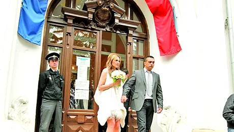 Maria Marinescu, nunta cu lacrimi si sarutari