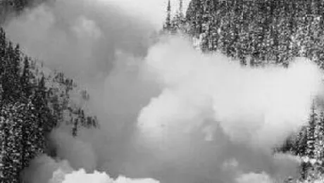 Risc de avalansa in muntii Fagaras si Bucegi