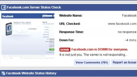 Facebook a picat, omenirea s-a blocat!