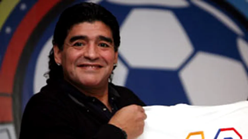 Maradona va juca la Pitesti in memoria lui Nicolae Dobrin! (GSP)