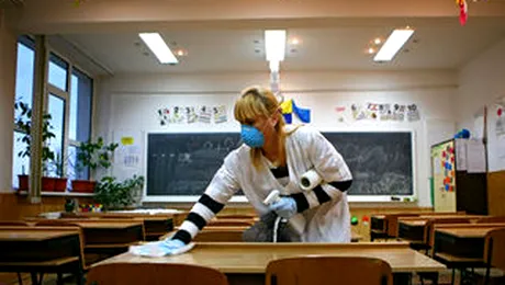 Gripa porcina inchide trei licee in Bucuresti