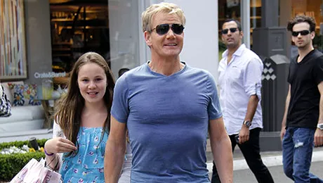 Chef Gordon Ramsay, trădat de propria lui fiică: ”Aleargă gol”