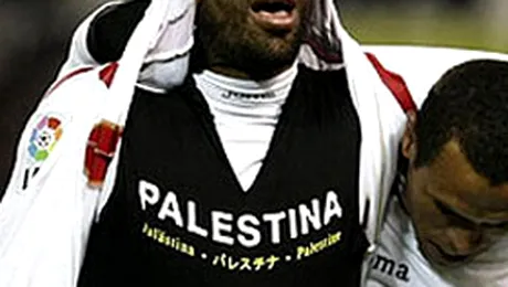 Kanoute, amendat cu 3000 de euro pentru solidaritate cu Palestina! (Sport.ro)
